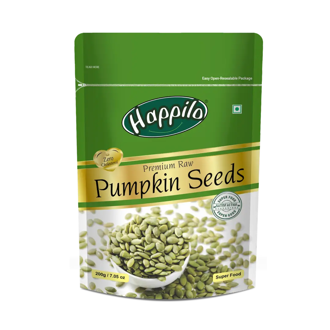 Happilo Premium Pumpkin Seeds - Pack of 1 (200 gm)