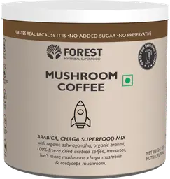 Forest Superfood - Mushroom Coffee -  Ashwagandha, Lion' Mane Mushrooms, Chaga - Helps managing your stress - 150gm icon