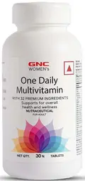 GNC Women's One Daily Multivitamin for Women | Enhances Immunity | Boosts Energy Levels | Supports Memory | Protects Vision | Formulated In USA | 32 Rich Ingredients with Vitamin C & More icon