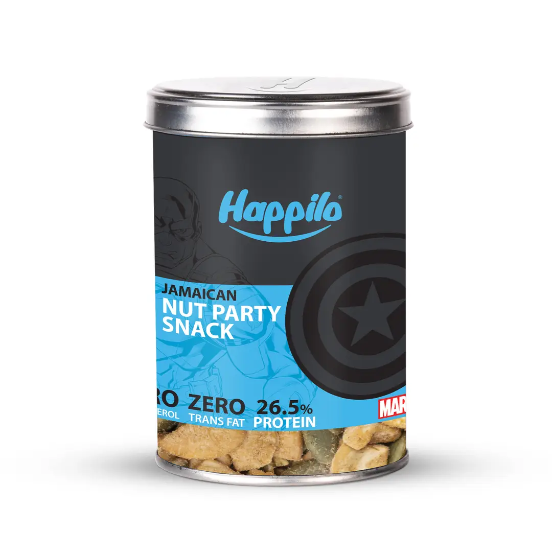 Happilo Marvel International Jamaican Nut Party Snack - 150 gm
