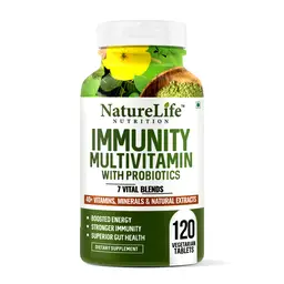 Nature Life Nutrition - Immunity Multivitamins with Probiotics for Immunity, Energy & Digestion icon