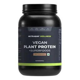 Nutrabay Wellness Vegan Plant Protein with 24g Protein - Pea & Brown Rice Protein for Muscle Growth  icon