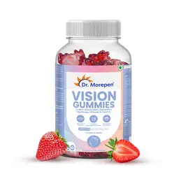 Dr. Morepen Vision Gummies with Lutein, Astaxanthin, Zeaxanthin for Eye Health