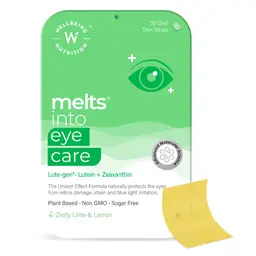 Wellbeing Nutrition - Melts® Eye Care - with Lutemax® (Lutein + Zeaxanthin), Bilberry, Beetroot - for  Glare Sensitivity and Digital Strain Guard icon