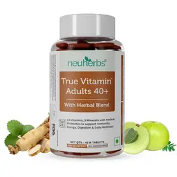 Neuherbs -  True Vitamin Adults 40+ - with Minerals, Amla, Fenugreek - for Manage Heart, Mental Health icon