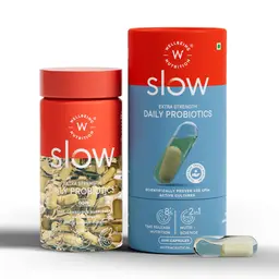 Wellbeing Nutrition Slow- Gut Health - with 20 Billion CFU Probiotic and Prebiotic - for Gut and Digestive Balance, Improved Nutrient Absorption icon