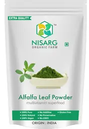Nisarg Organic Alfalfa Leaf Powder |  Benefits for blood sugar management icon