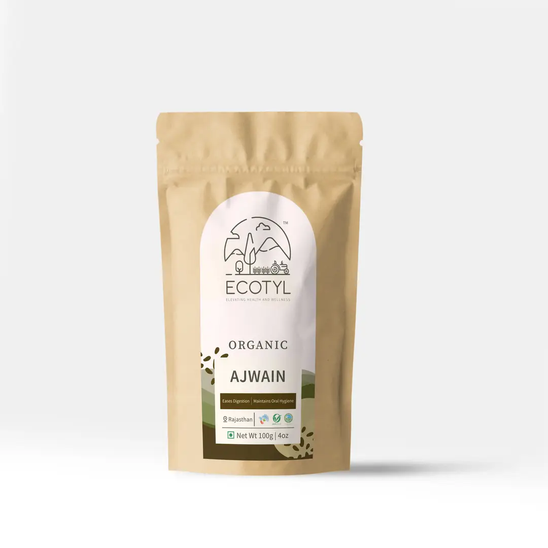 Ecotyl Ajwain for Reducing Acidity, Gas and Bloating - 100 gm