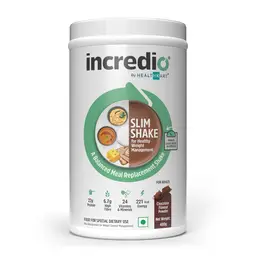 Incredio by HK Vitals Slim Shake with Whey, Soy and Casein for Weight Management