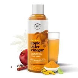 Wellbeing Nutrition - Apple Cider Vinegar - with 2X Mother, Amla, Turmeric, Cinnamon and Black Pepper - for Weight Loss, Blood Sugar Control, Gut and Skin Health icon