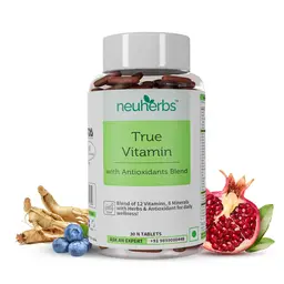 Neuherbs -  True vitamin | Multivitamin for men and women (30 Tablets) with Antioxidant & herbs blend (Vitamin C, Zinc,Vitamin D3, Ginseng Extract etc ) for Energy, Stamina & Immunity icon