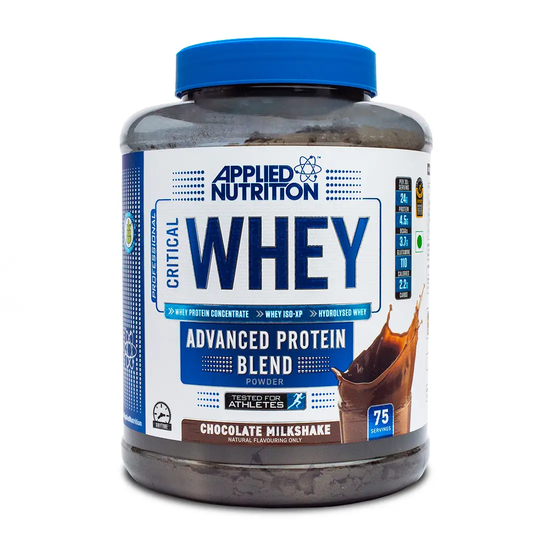 Applied Nutrition - Critical Whey - Advance Protein Blend - Chocolate Milkshake - 2.2 Kg - Chocolate Milkshake