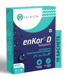 Velbiom enkor-d oral health probiotic icon