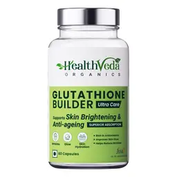 Health Veda Organics - Plant Based Glutathione Builder with Grape Seed Extract for Anti-aging & Antioxidant Support icon