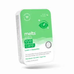 Wellbeing Nutrition Melts Eye Care Vitamins | Prevents Blue Light Damage, Glare Sensitivity & Digital Strain Guard icon