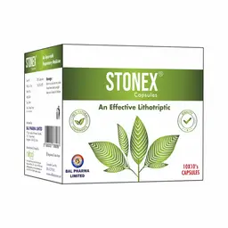 Lifezen - STONEX CAPS 10's ( Ayurveda ) -Helps dissolve kidney stone and expels the gravel through urine icon