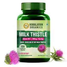 Himalayan Organics Milk Thistle Extract Silymarin 800mg icon