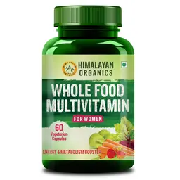 Himalayan Organics - Whole Food Multivitamin for Women with Natural Vitamins, Minerals, Extracts icon