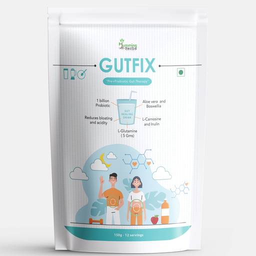 Buy Humming Herbs Gut Fix - Pre & Pro Biotics Therapy - 150 gm Online ...