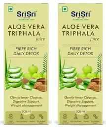 Sri Sri Tattva Aloe Vera Triphala Juice - Helps in keeping the body hydrated, supports digestion, liver functions, pancreas, develop a clear and healthy skin icon