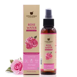 UPAKARMA Ayurveda Premium, Pure and Natural Rose Water Spray for Face, Gulab Jal, 120ml icon