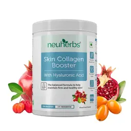 Neuherbs - Skin Collagen, 210g | Collagen Supplement for Women and Men with Biotin, Vitamin C, E, Antioxidant blend ,For Glowing Skin,Healthier Hair ( 30 serving ) Collagen powder-Mixed Fruit Flavour icon