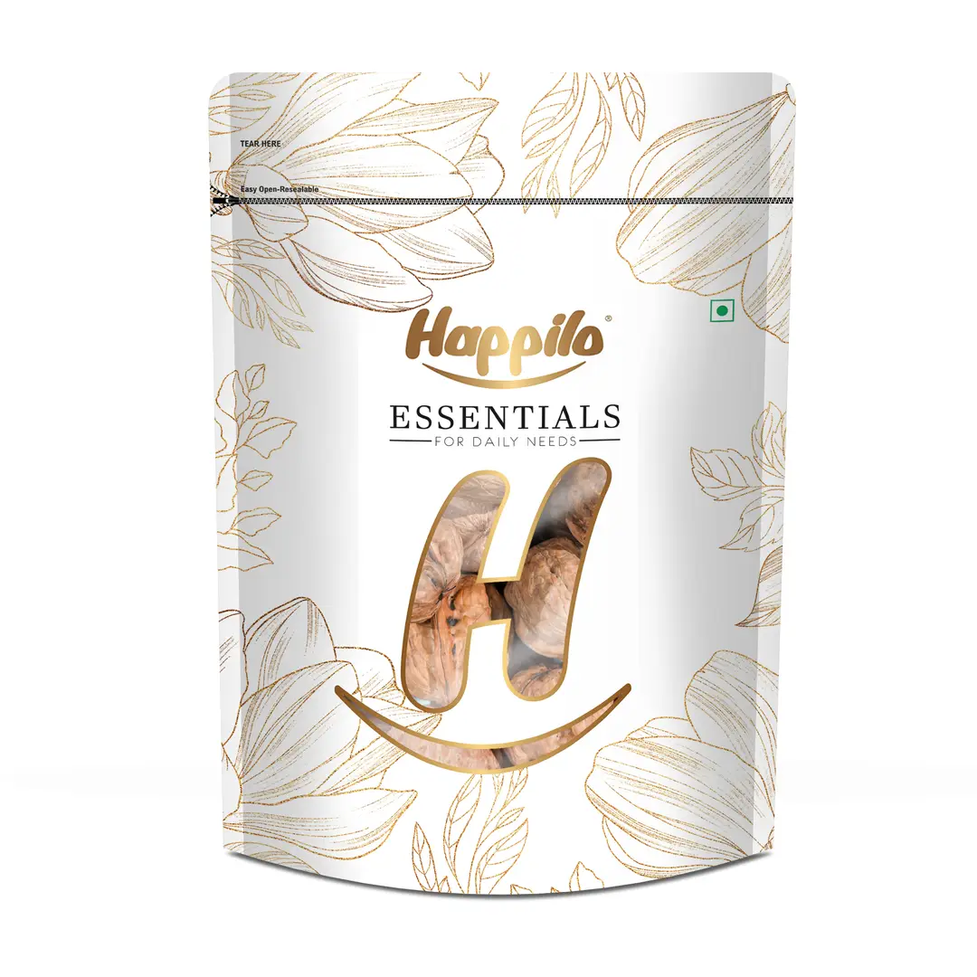 Happilo Essentials Californian Popular Walnuts Inshell - Pack of 1 (1000 gm)