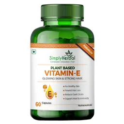 Simply Herbal Plant Based Vitamin E 10mg for Glowing Skin and Strong Hair icon