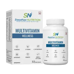 Steadfast Nutrition - Multivitamin - with 30 Essential Vitamins and Minerals - for Gym, Workout and Athletics icon