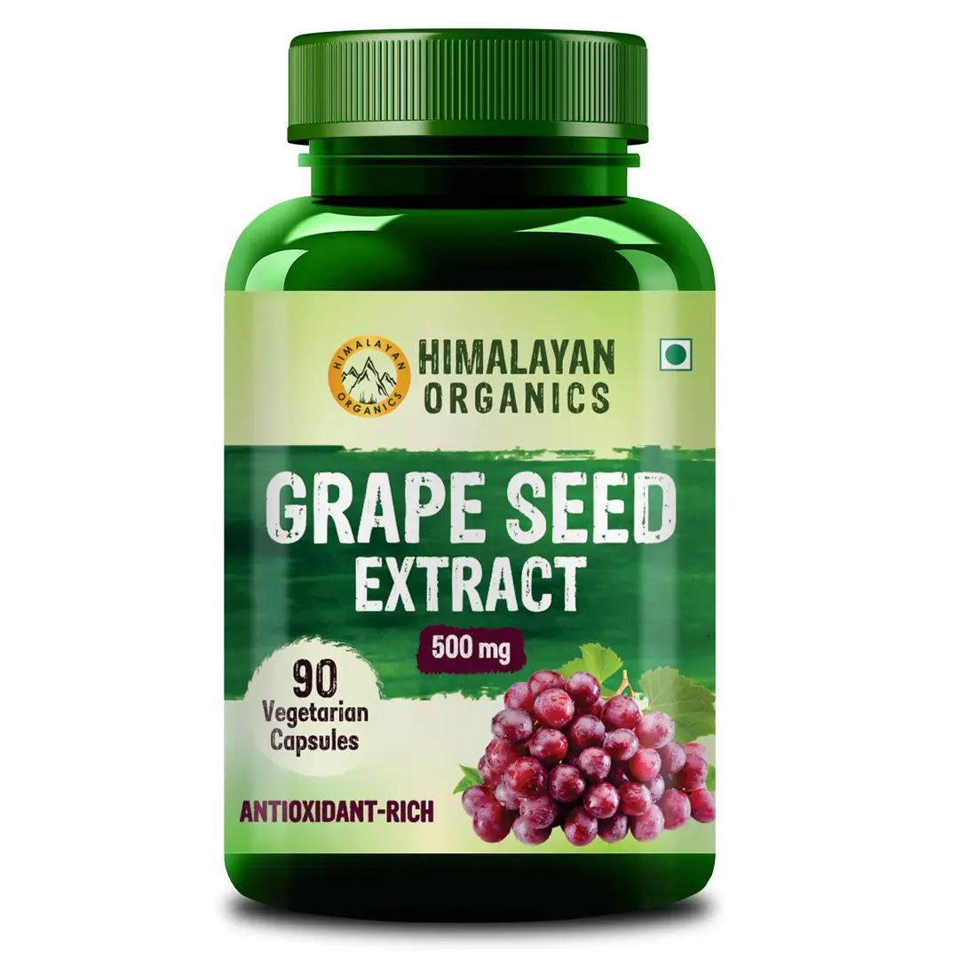 Himalayan Organics Grape Seed Extract 500mg