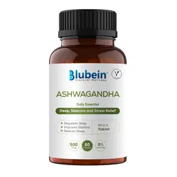 Blubein - Ashwagandha - With Ashwagandha extract, Withanolides For Stress relief, Enhances wellness icon