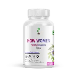 Humming Herbs Hgw Women ( Horny Goat Weed, Maca, Damiana & Passion Flower) Mood Swing Support (60 Capsules) icon