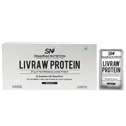 Steadfast Nutrition LIVRAW Protein Powder for Faster Recovery and Muscle Building
