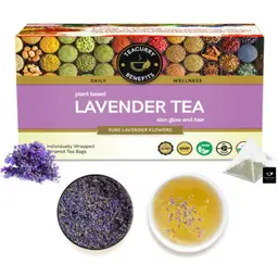 TEACURRY Lavender Tea - Helps In Anxiety, Depression, Pain Reliever And Improve Sleep (30 Tea Bags) icon