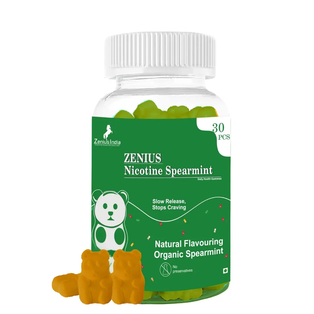 Zenius Spearmint for Nicotine Dependency - Pack of 1 (30 Gummies)