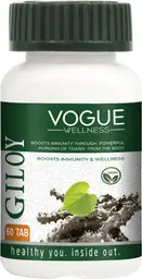 Vogue Wellness Giloy Tablets for Immunity Booster, Help Remove Toxins From Body icon