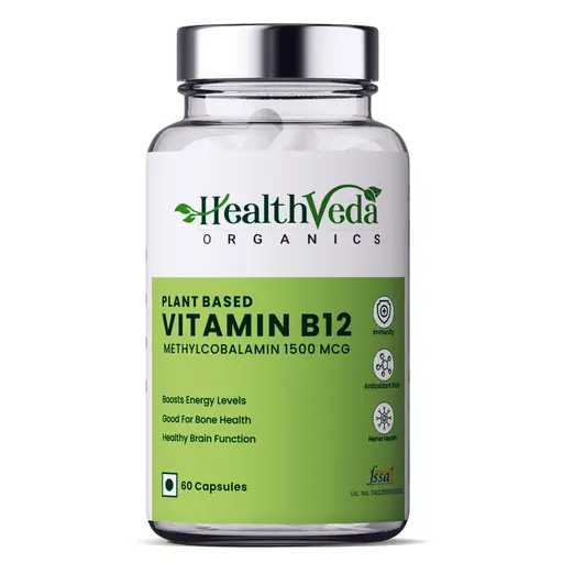 Health Veda Organics Plant Based Vitamin B-12 icon