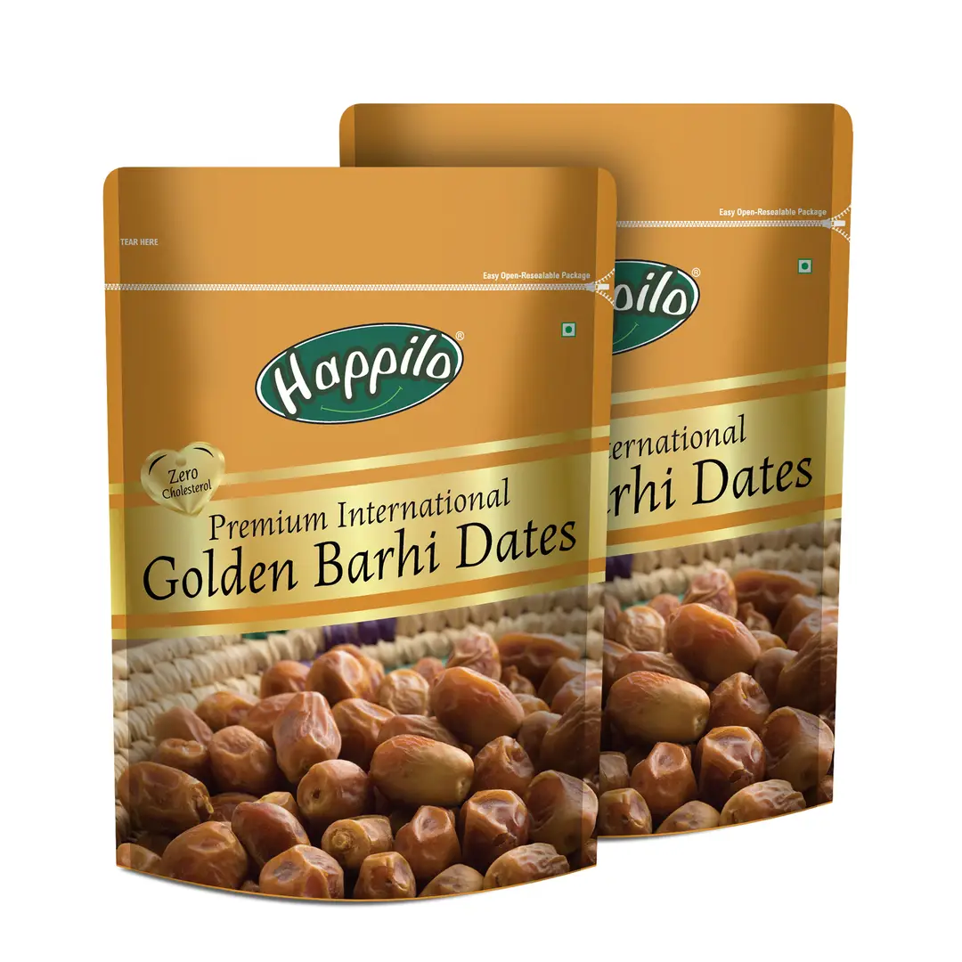 Happilo Premium Golden Barhi Dates - Golden Barhi Dates (1000 gm)