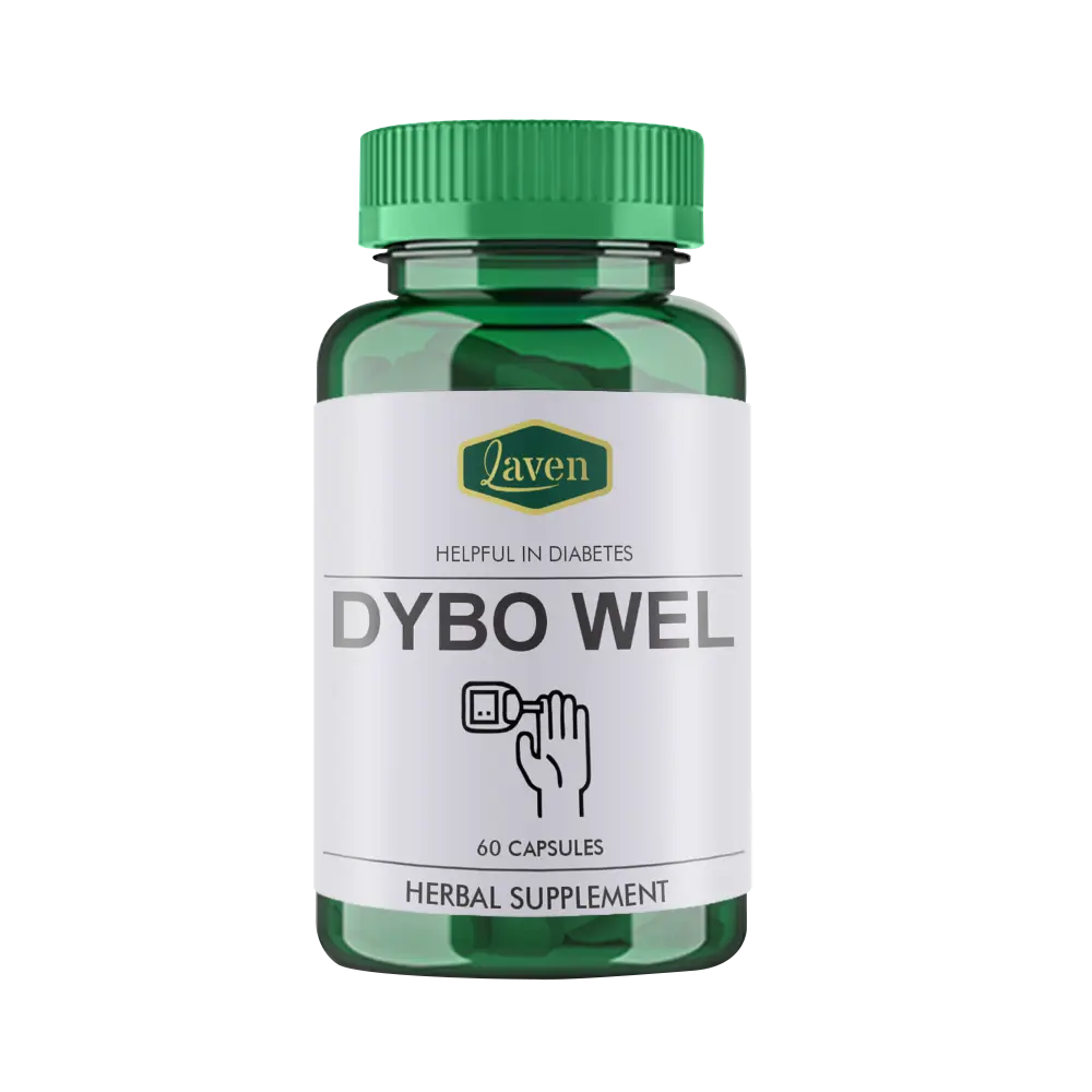 Laven Dybo Wel Capsules for Regulating Diabetes - Pack of 1 (60 Capsules)
