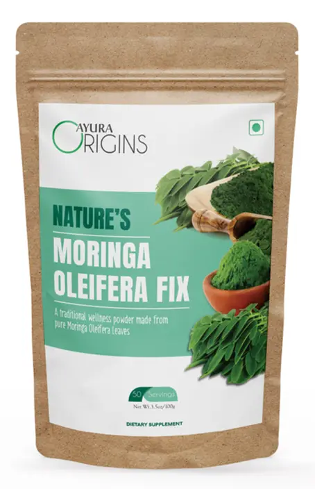 Ayura Origins - Nature's Moringa Oleifera Fix- To helps immunity - 100 gm