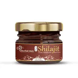 Herbal max - Himalayan Shilajit/Shilajeet Resin 20g - Performance Booster For Endurance and Stamina icon