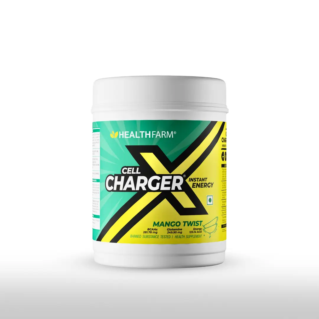 Healthfarm Cell Charger Instant Energy Drink - Mango Twist,1 Kg