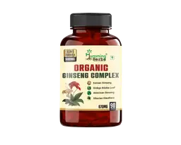 Humming Herbs - Organic Ginseng - with Cordyceps Sinensis - for Helps Manage Stress, Anxiety, Reduces Fatigue and Boosts energy icon