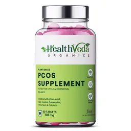 Health Veda Organics - Plant Based PCOS Multivitamin for Balancing Hormonal Levels, Reduces Acne and Facial Hair icon