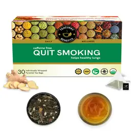 TEACURRY Anti Smoking Tea (1 Month Pack | 30 Tea Bags) - Breathe Easy Tea to quit Smoking and Lung Detox Tea - Lung Cleanse Tea icon