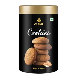 Auric Millet Almond Cookies with Ragi Flour for High Protein icon
