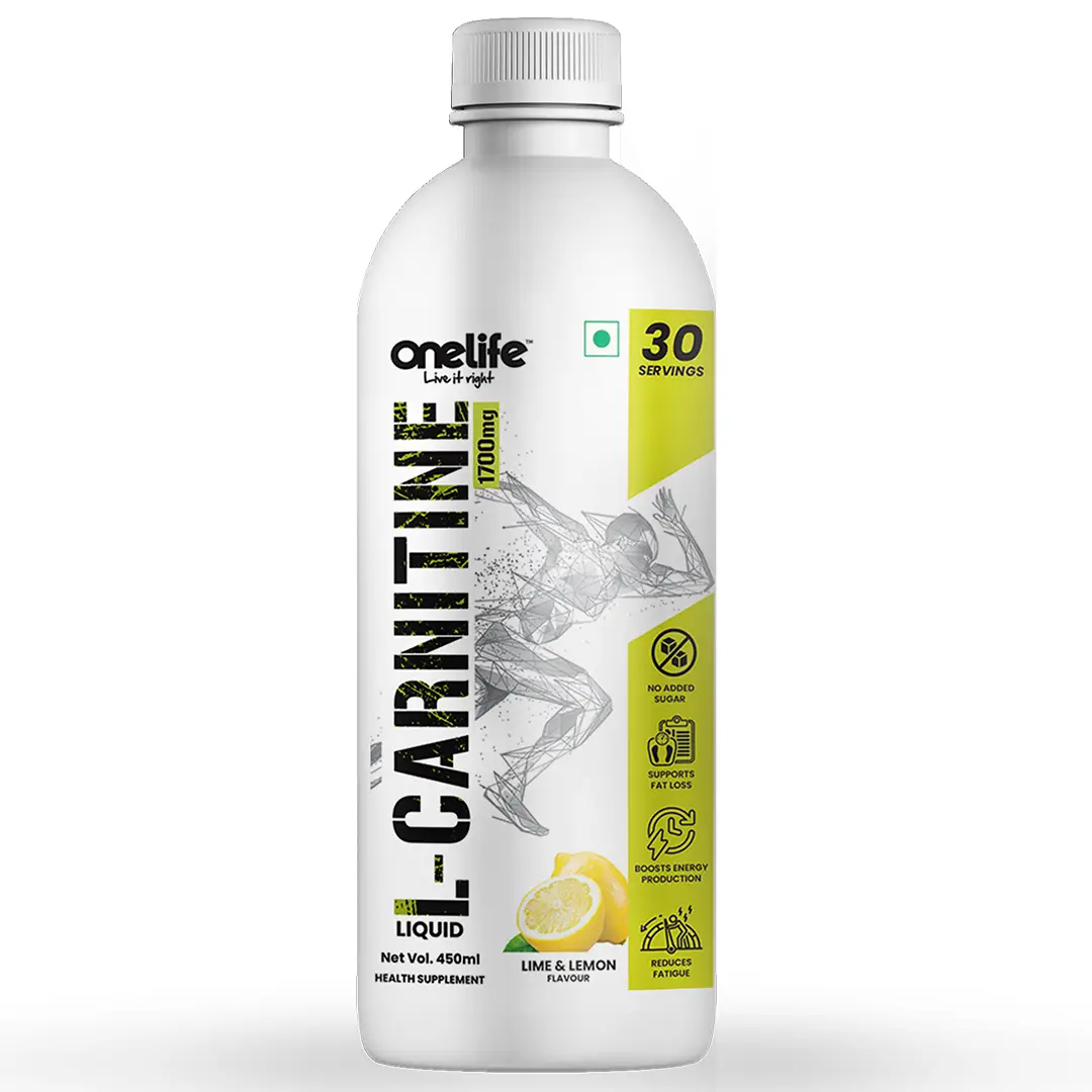 Onelife L-Carnitine 1700mg for Weight Management and Energy - 450 ml