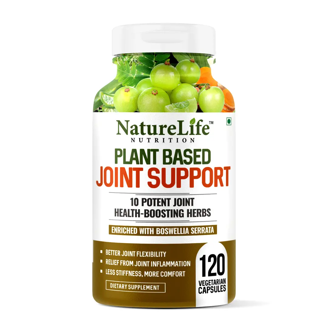 Nature Life Nutrition - Plant Based - Joint Support - Pack of 1(120 Capsules)