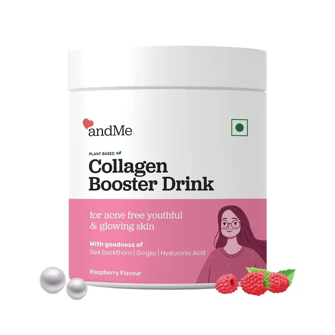 andMe - Collagen Booster - With Hyaluronic Acid - Prevents External Ageing - 250g - 250 gm