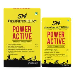 Steadfast Nutrition - Power Active - with Fructose, Cocoa Powder - for Building Lean And Strong Muscles